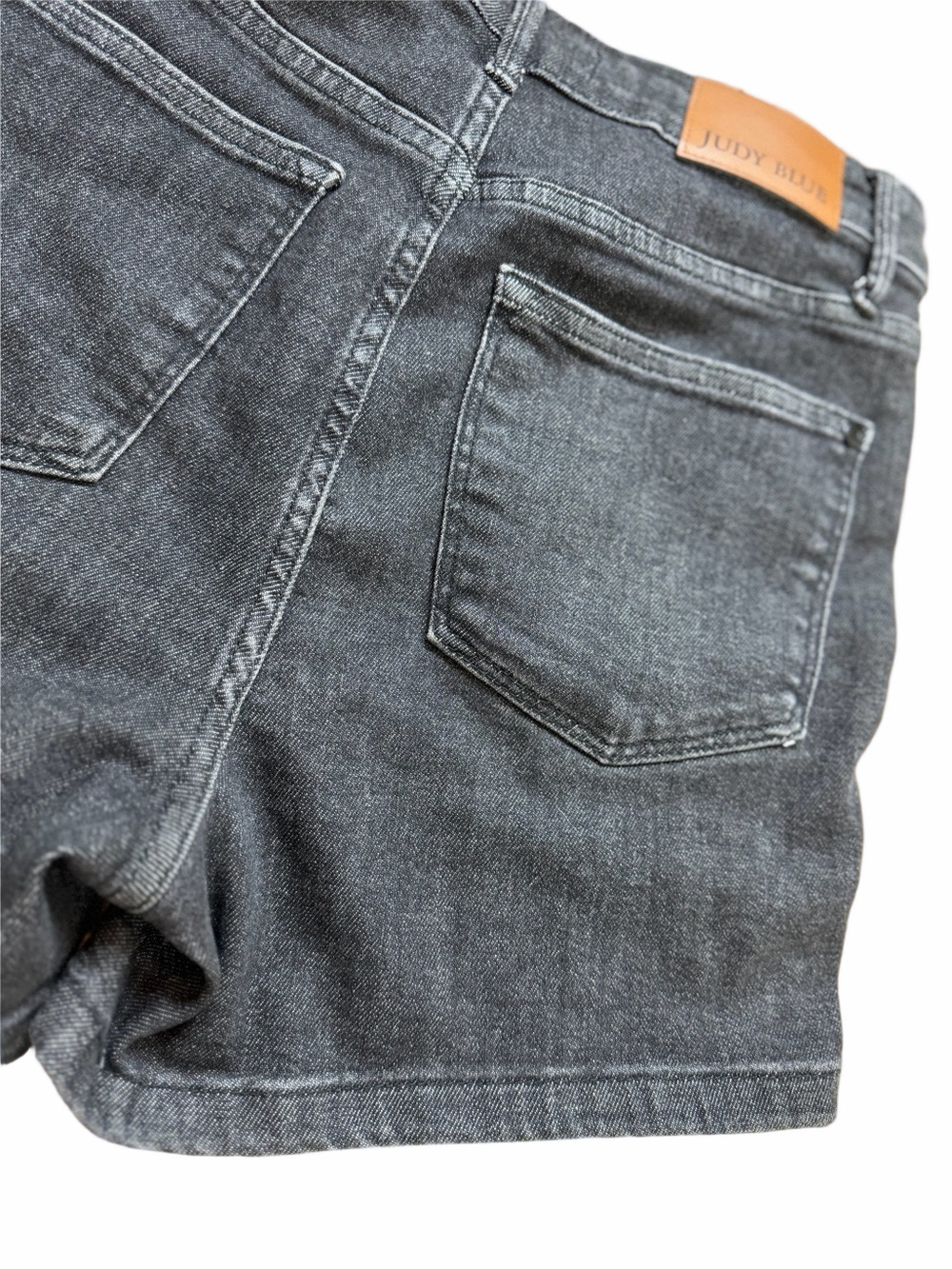 Judy Blue Tummy Control Shorts In Washed Black Size Small Style JB150247 - Picture 9 of 13